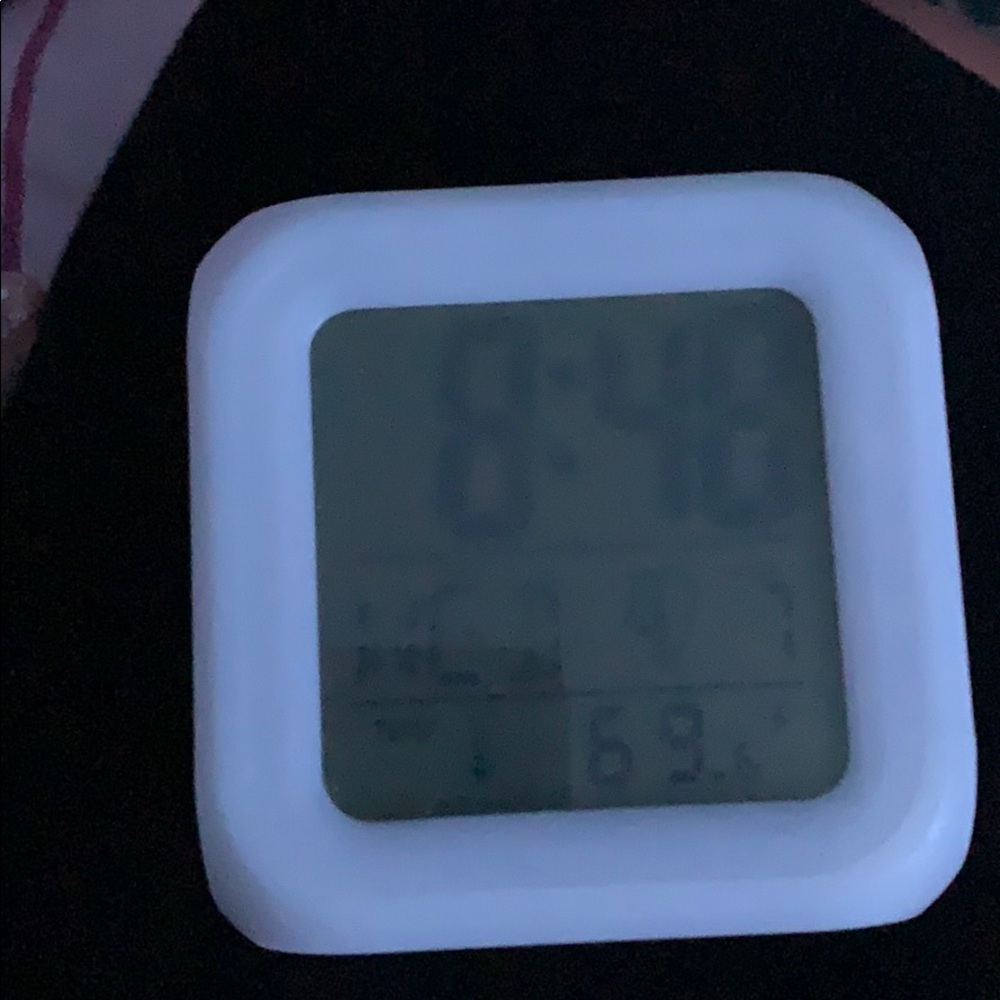 Glow up clock